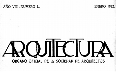 Arquitectura 50 | 1922
