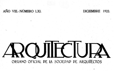 Arquitectura 61 | 1922