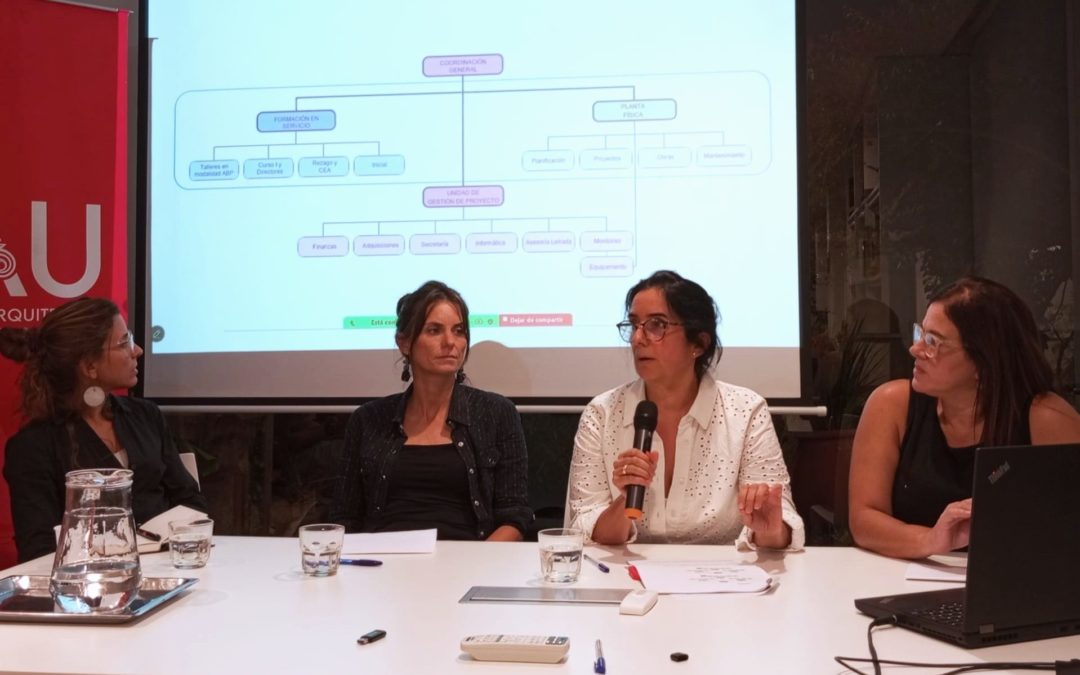 Se realizó el conversatorio “Arquitectas en Obra”