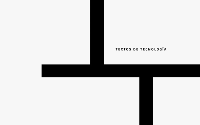 Textos de tecnología #2